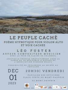 Violon alto pour voix cachée -spectacle crée et composé par Léo Fuster @ Place forte de Mont-Dauphin