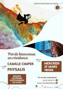 Mercredi 27 mars -Camille Cimper