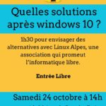 Conférence - Quelles solution après Windows 10 ?