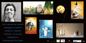 Juliette Armagnac arrive en résidence avec l'association Rions de Soleil du 19 octobre au 22 novembre. Cette résidence jeunesse se fait en partenariat avec le réseau de médiathèques À la Page de l(2)